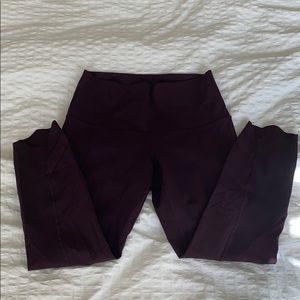 Purple Lululemon Leggings